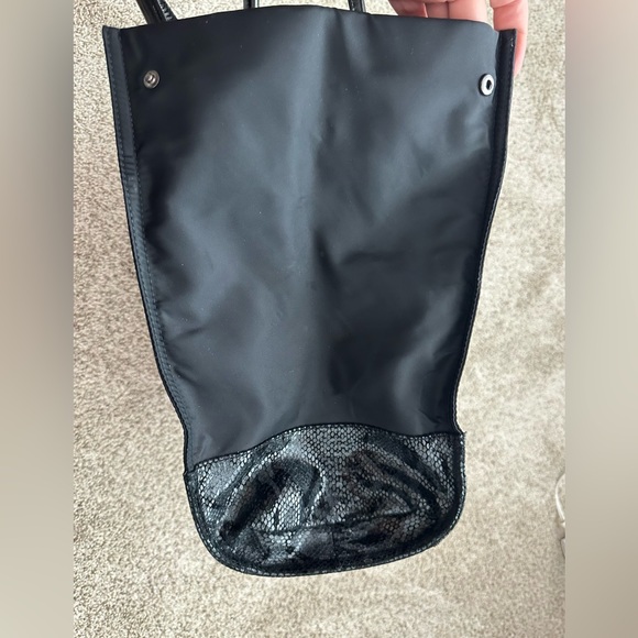 Tory Burch Ella Tote bag in Black Snake Print - Picture 6 of 16